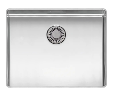Lavabo New York køkkenvask 50x40cm Comfort Slim - Rustfrit stål - Planlimning
